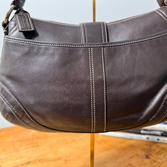 Coach classic Soho brown leather soho bag F10910 - Picture 6 of 13